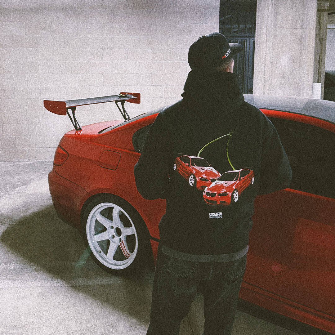 M3 CHERRY HOODIE- BLACK