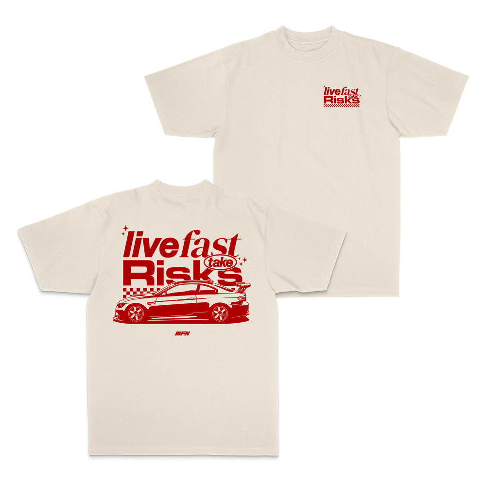 LIVE FAST M3 TEE- BONE