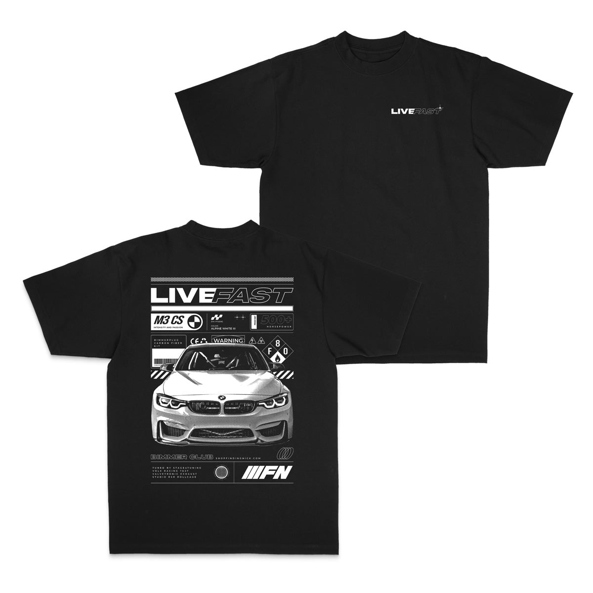 M3 CS SPEC TEE (LIMITED)- BLACK