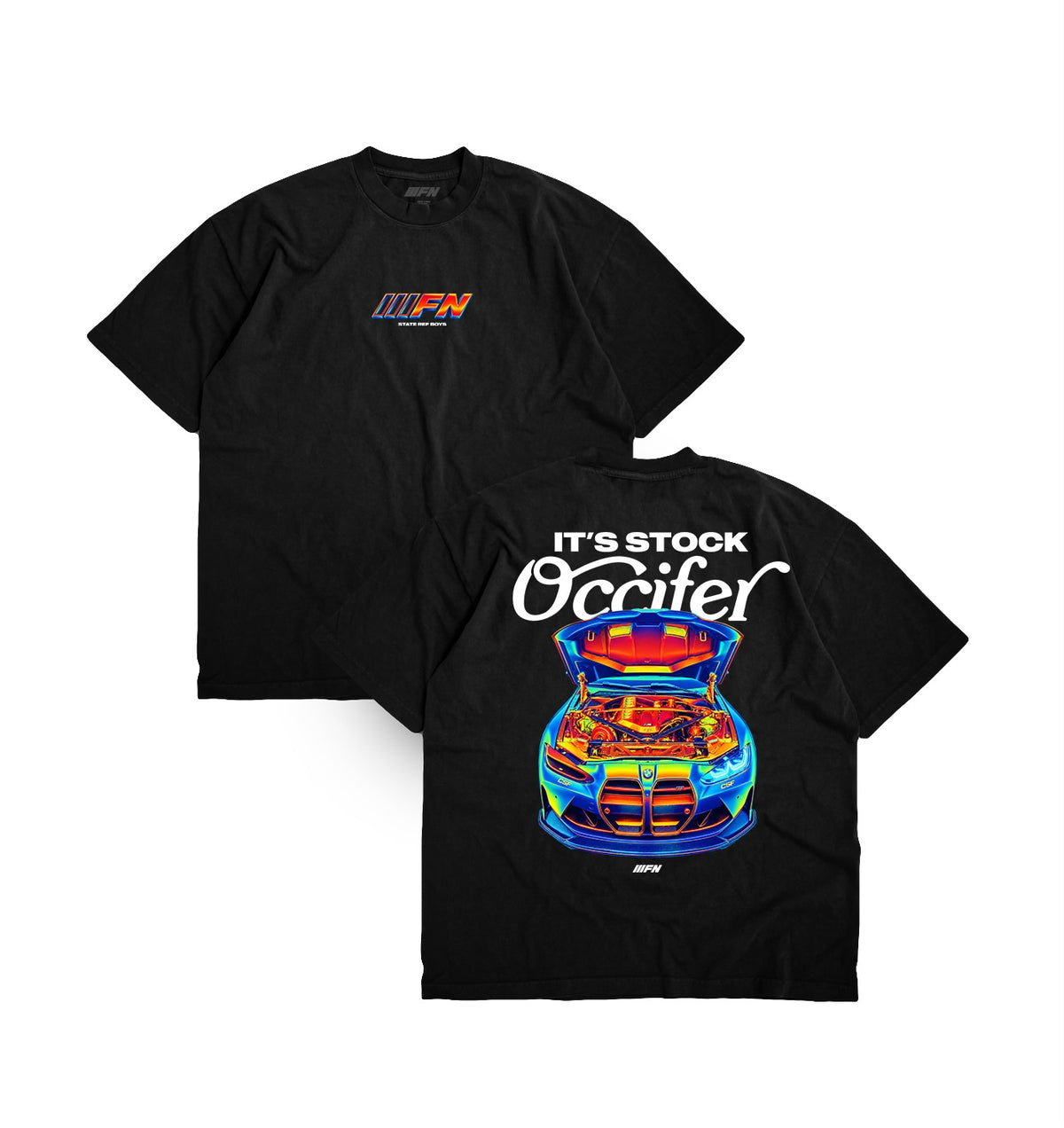 It’s Stock Tee - Black