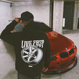 TE37 HOODIE- BLACK