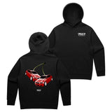 M3 CHERRY HOODIE- BLACK