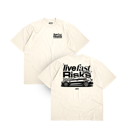 Take Risks Tee - Cream