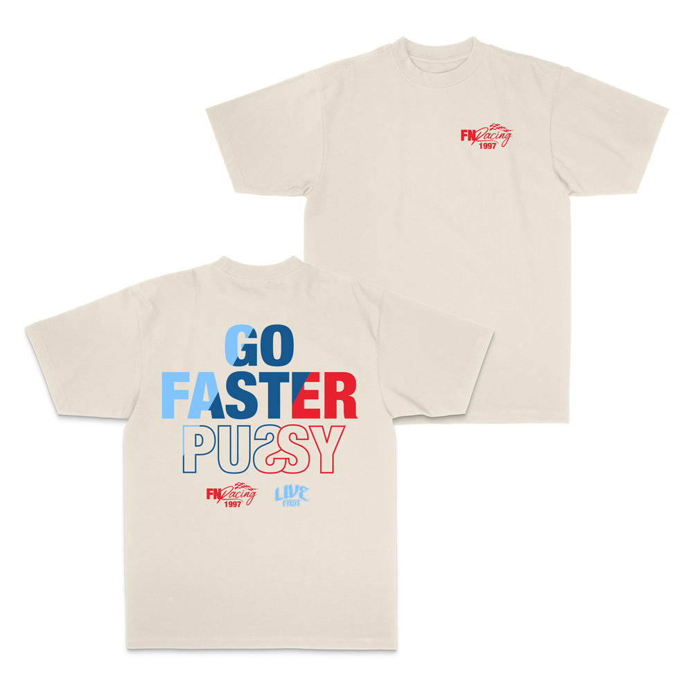 GO FASTER TEE- LIMITED BONE