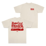 LIVE FAST M3 TEE- BONE
