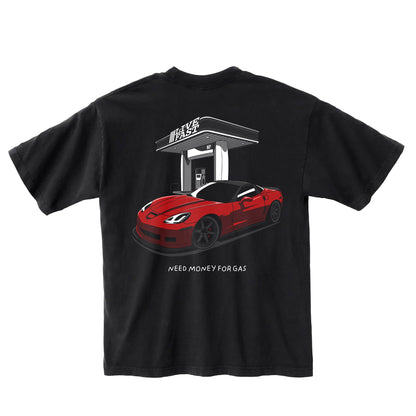 CORVETTE GAS STATION TEE